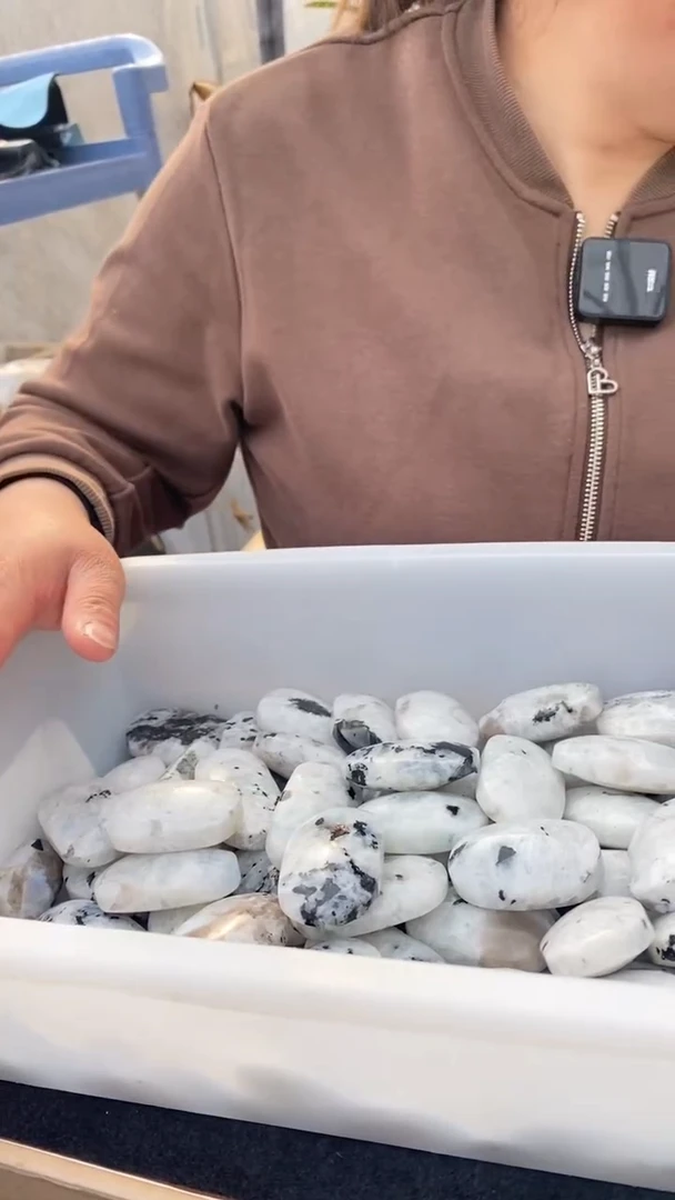 【闪购商品】月光石手握未镶嵌月光石手握D766多样性发其一50-60