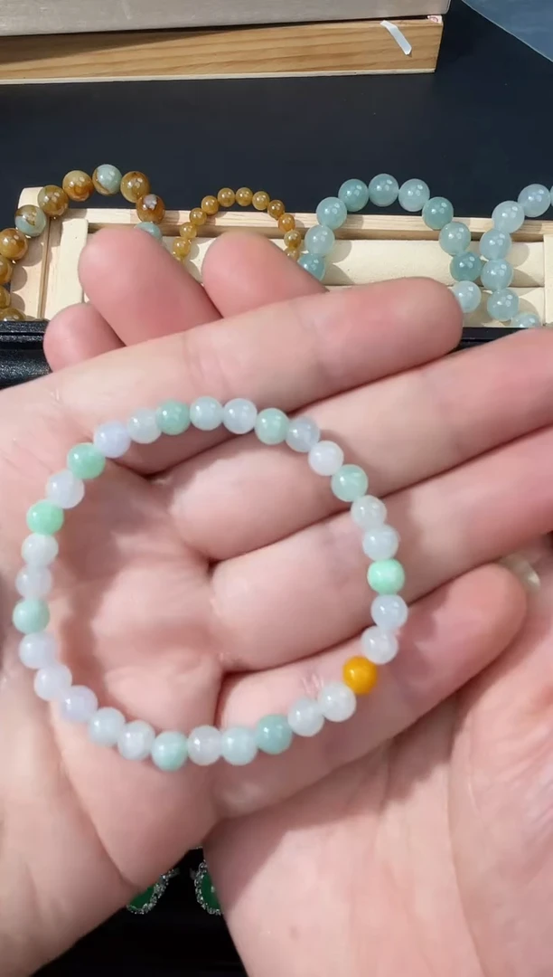 未镶嵌手串翡翠久甜翡翠严选缅甸A货翡翠
