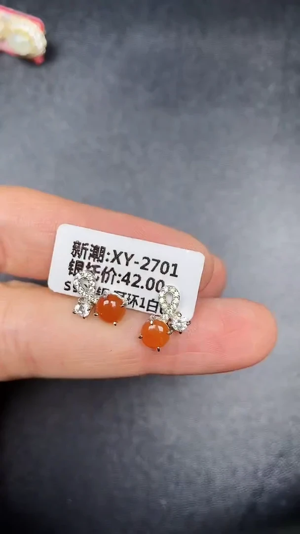银S925镶嵌戒指翡翠3150