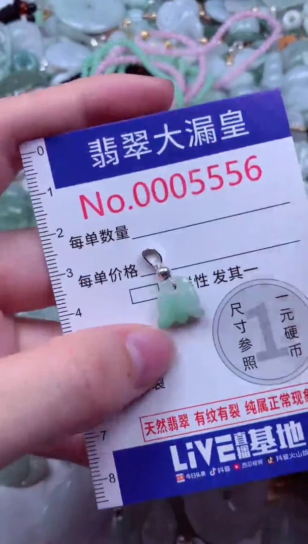 吊坠(不含链)未镶嵌翡翠5556