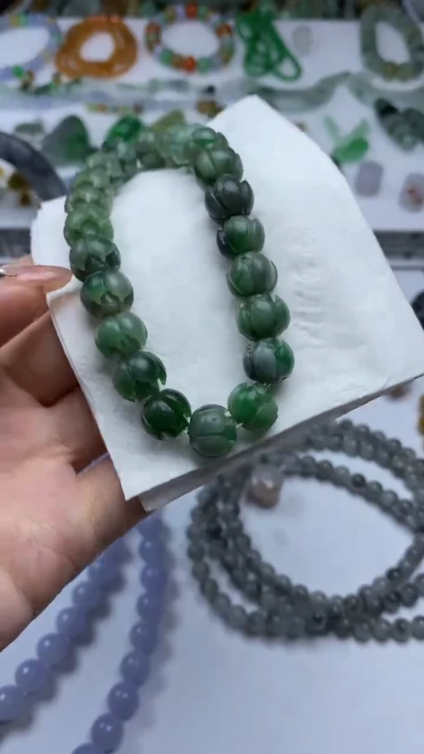 未镶嵌定制翡翠毛货定制不退不换