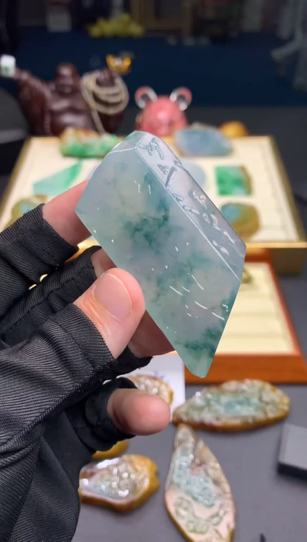 未镶嵌定制翡翠天然翡翠裸石（包工）
