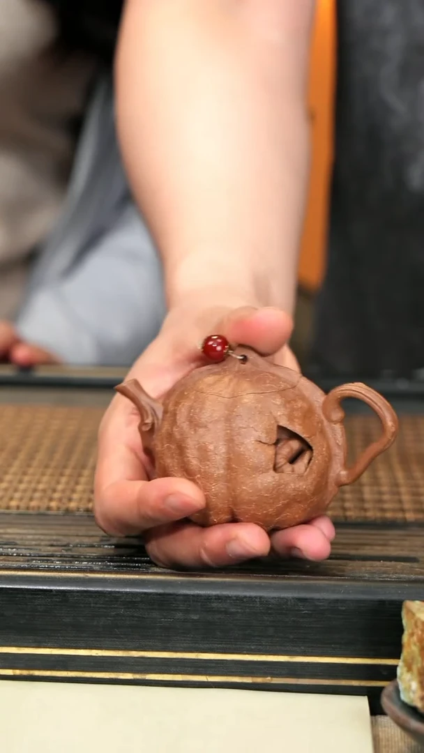 紫砂壶宜兴紫砂WXT47 核桃 段泥