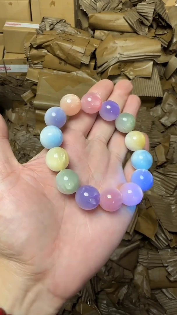 手串七彩海云母QL47