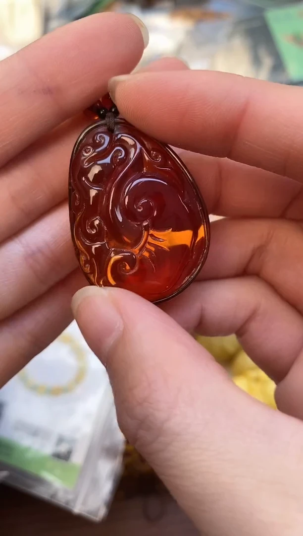 裸石琥珀未镶嵌天然琥珀蜜蜡