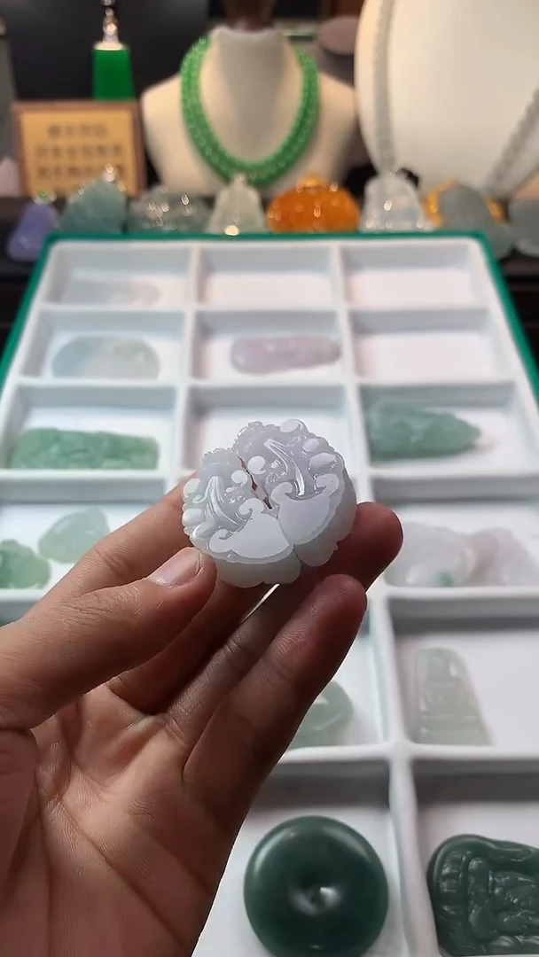 未镶嵌定制翡翠昵4091毛货不退不换