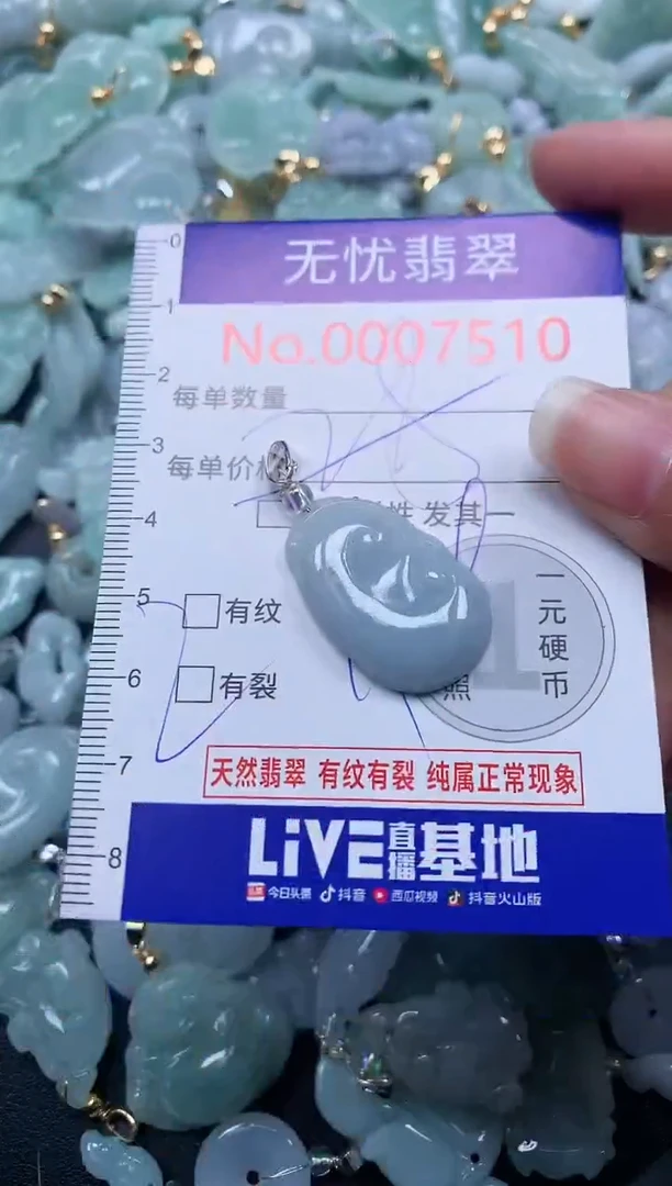 颈饰未镶嵌翡翠7510