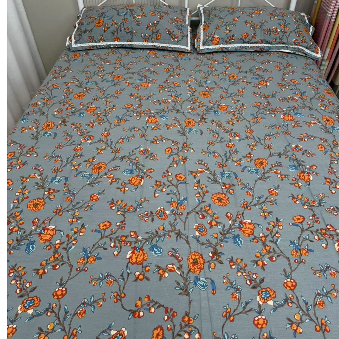 亲肤柔软加厚澳绒床单--暗香