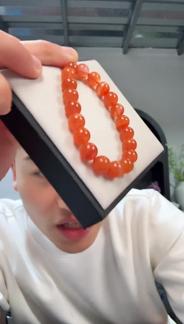 未镶嵌手链南红玛瑙晶0995 约9mm