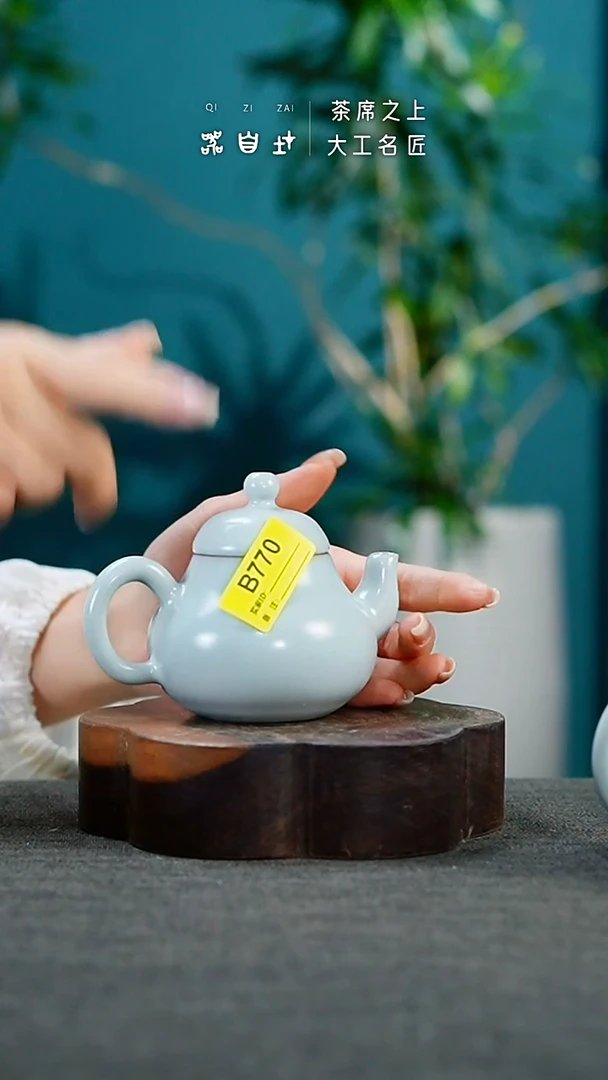 汝瓷  精品瓷器 园B770