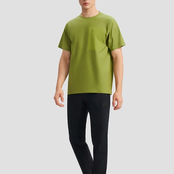 无缝衔接）*全身压胶防晒短袖户外运动休闲通勤情侣款短袖T恤HB097