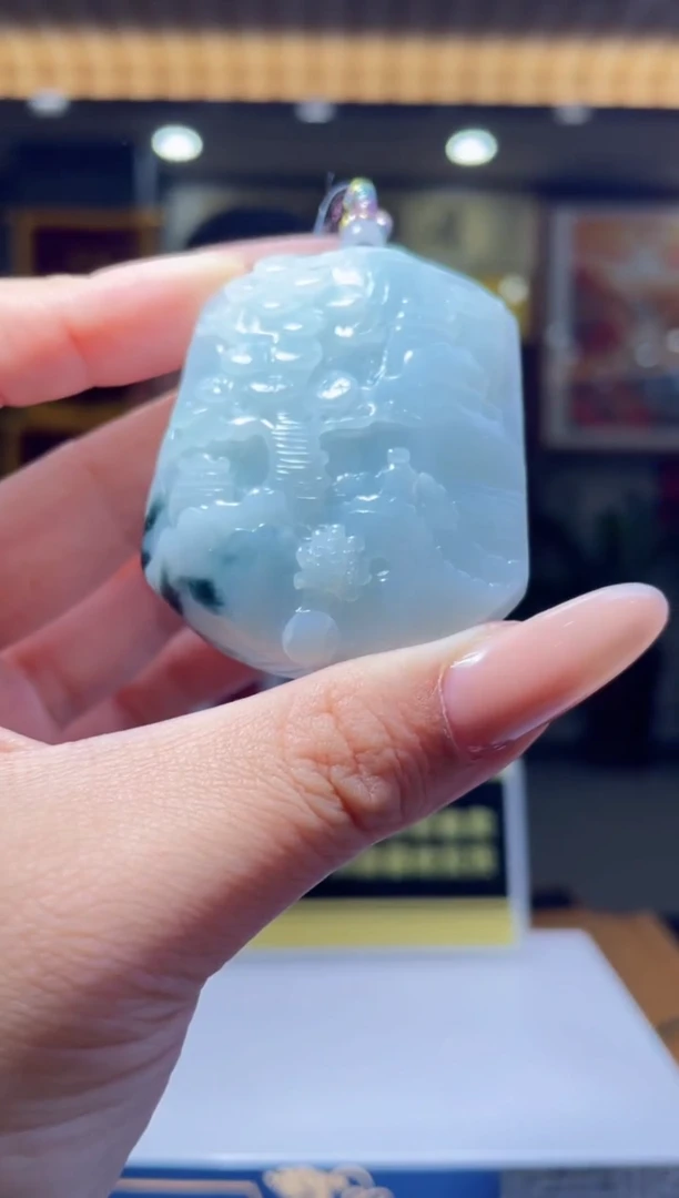翡翠未镶嵌颈饰N-@@BSGA0502911