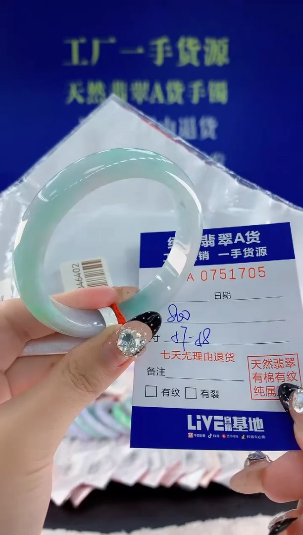 未镶嵌手镯翡翠05天然翡翠A货