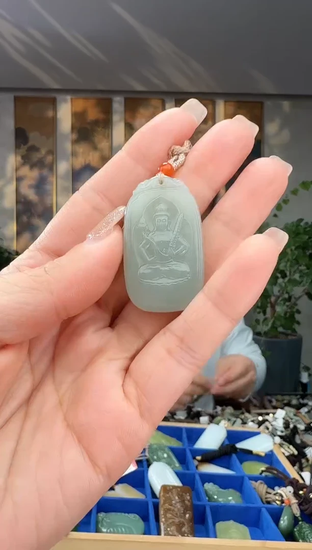 颈饰未镶嵌和田玉拍一发一多样性发货