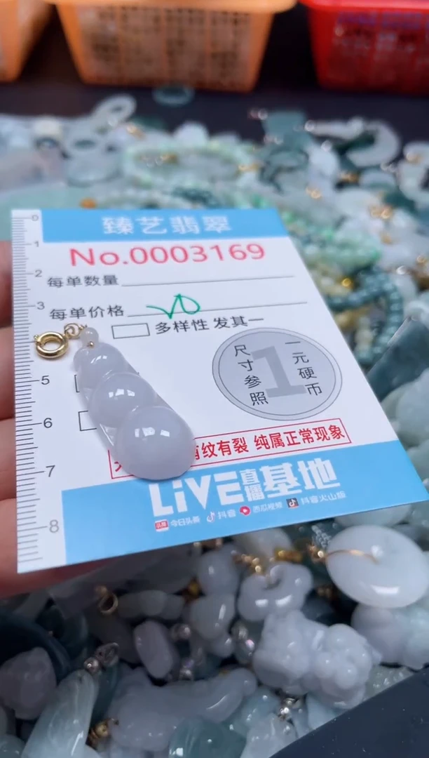 颈饰未镶嵌翡翠3169