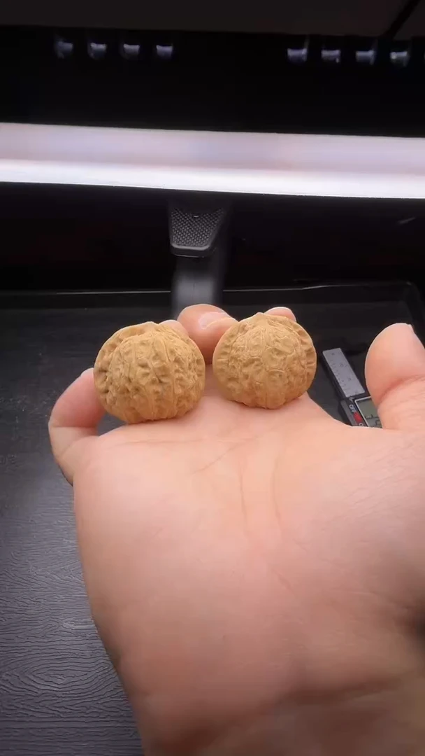 把件文玩核桃35尺全品乾隆磨盘