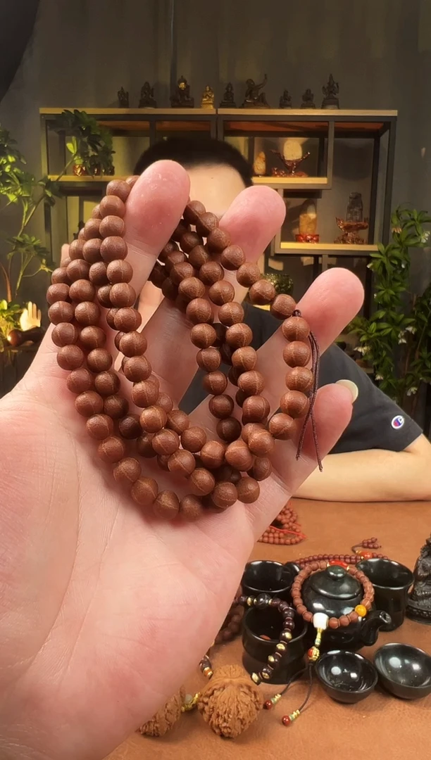 手串五线菩提8+108铁五线