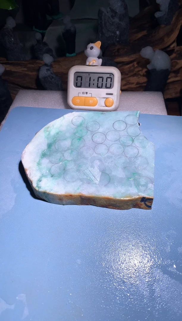 吊坠(不含链)未镶嵌翡翠合*L271
