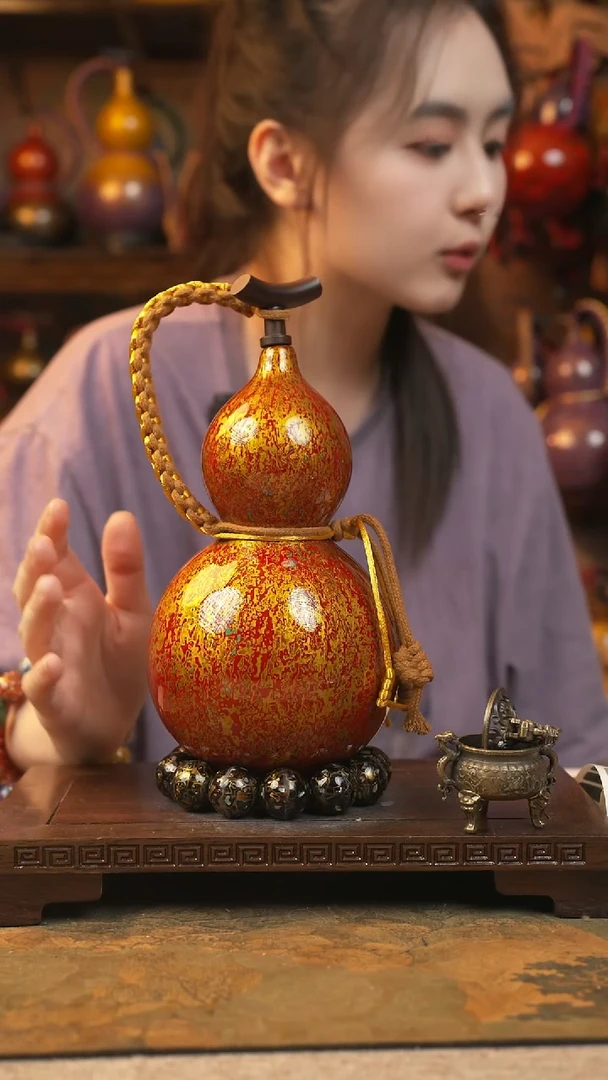 375大漆一物一拍记葫堂出品【不带手串】