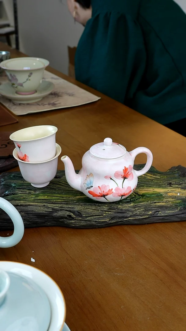 茶瓷物语福利虞美人茶壶