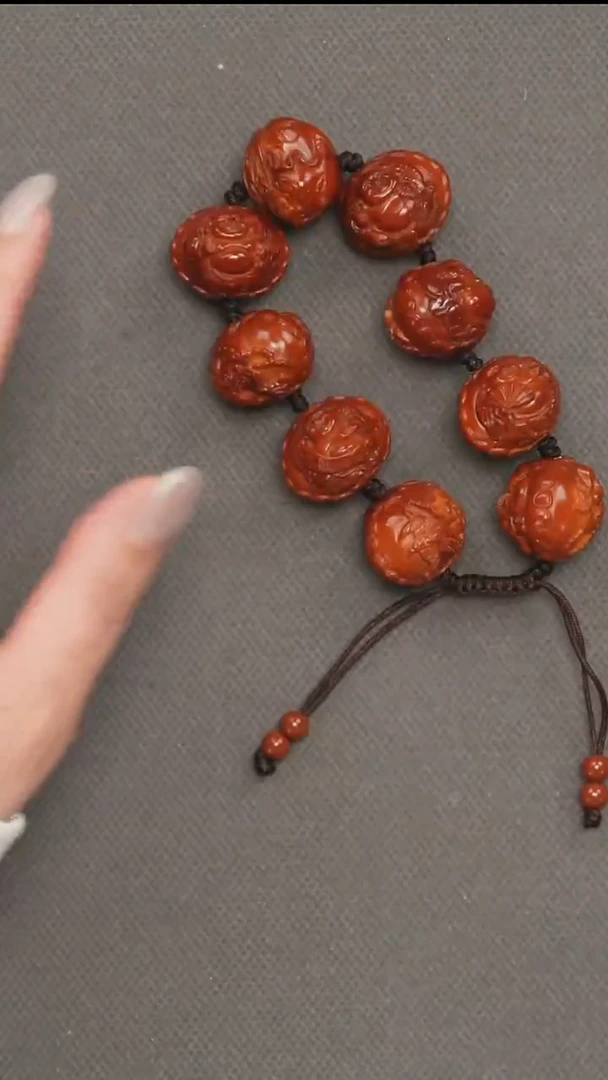 吊坠橄榄核黄**儿橄榄核