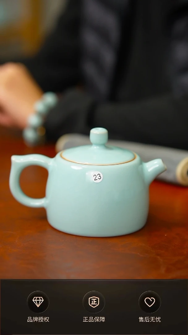 臻稀手工高端支钉大井栏壶不完美23号