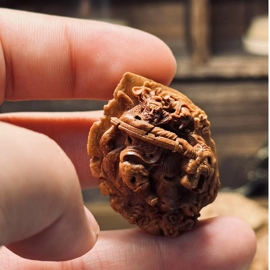 天成—纯手工雕刻天师钟馗