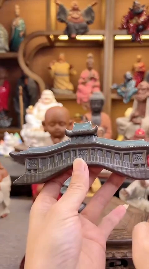 紫砂茶宠器闵茶宠摆件