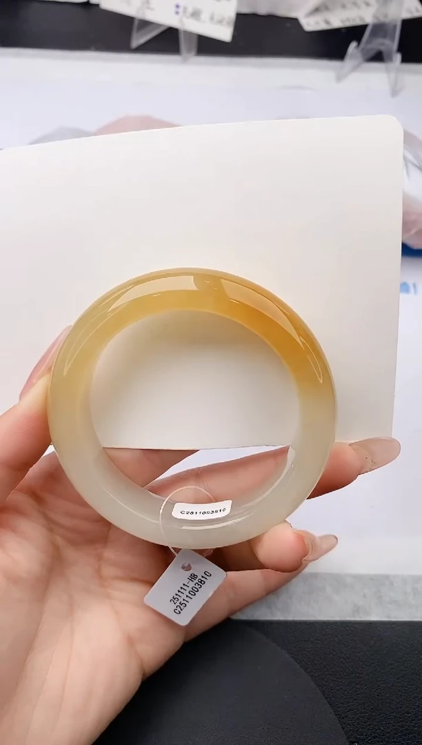 未镶嵌手镯石英质玉w126-HB56+