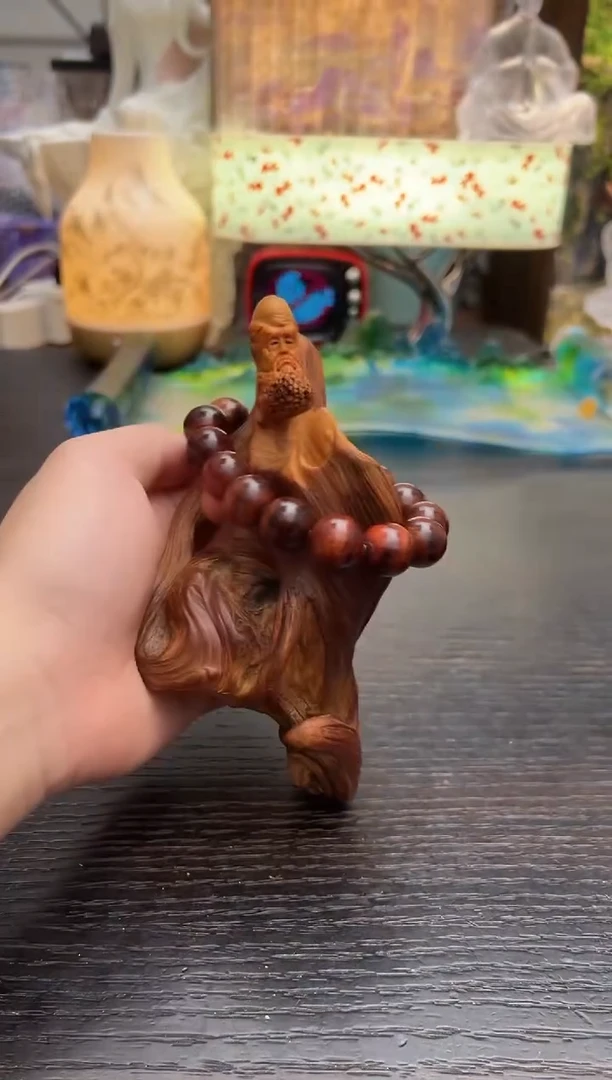 悬崖边料摆件孤品