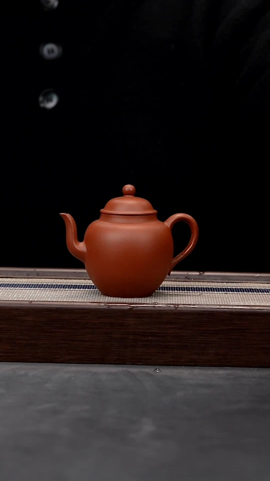 【闪购商品】紫砂茶壶朱泥全手宫灯