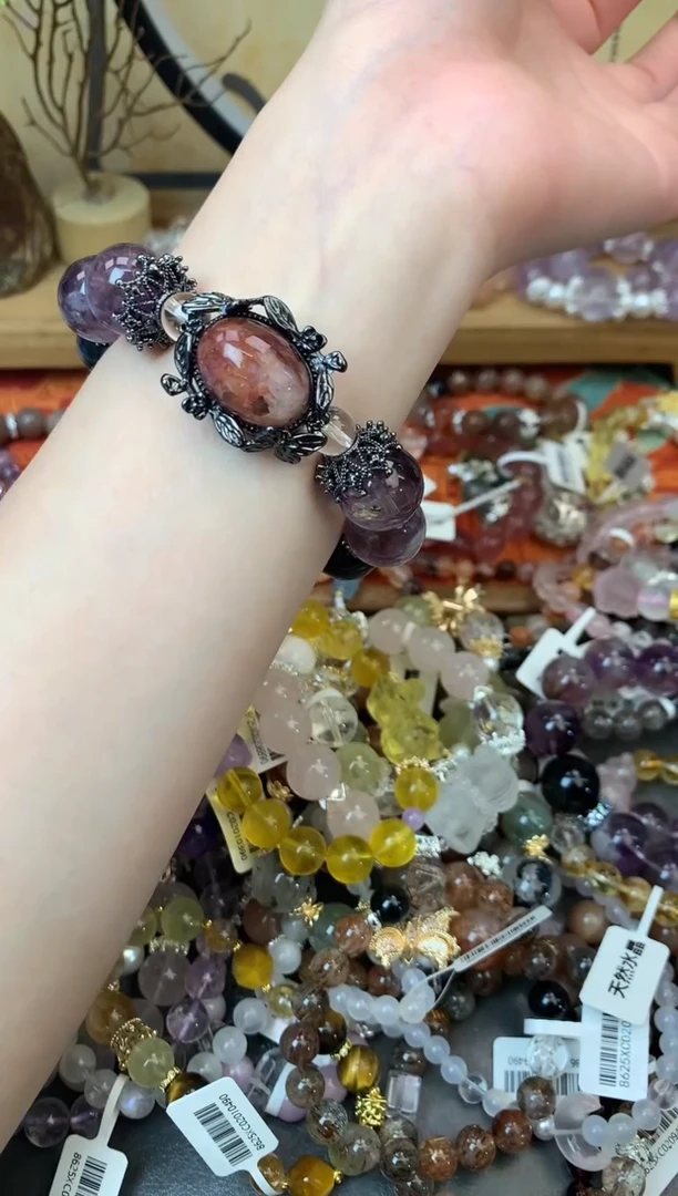 【闪购商品】紫晶手链未镶嵌1282手串