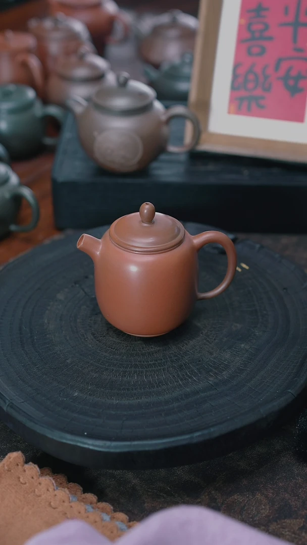 【闪购商品】素身窑变 匏樽壶 130CC 球孔