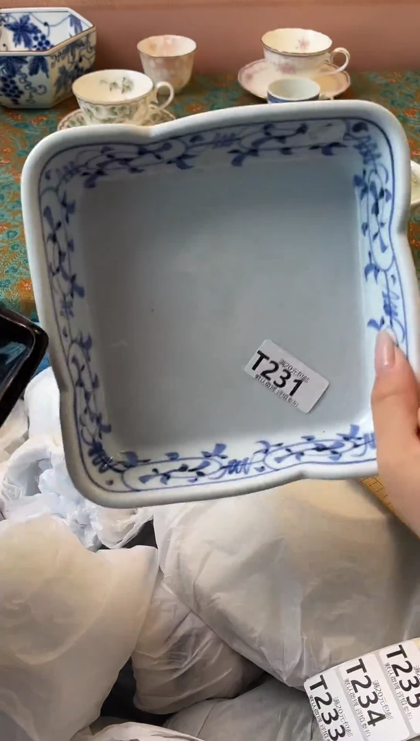 瓷片我*梦瓷器瓷器T231