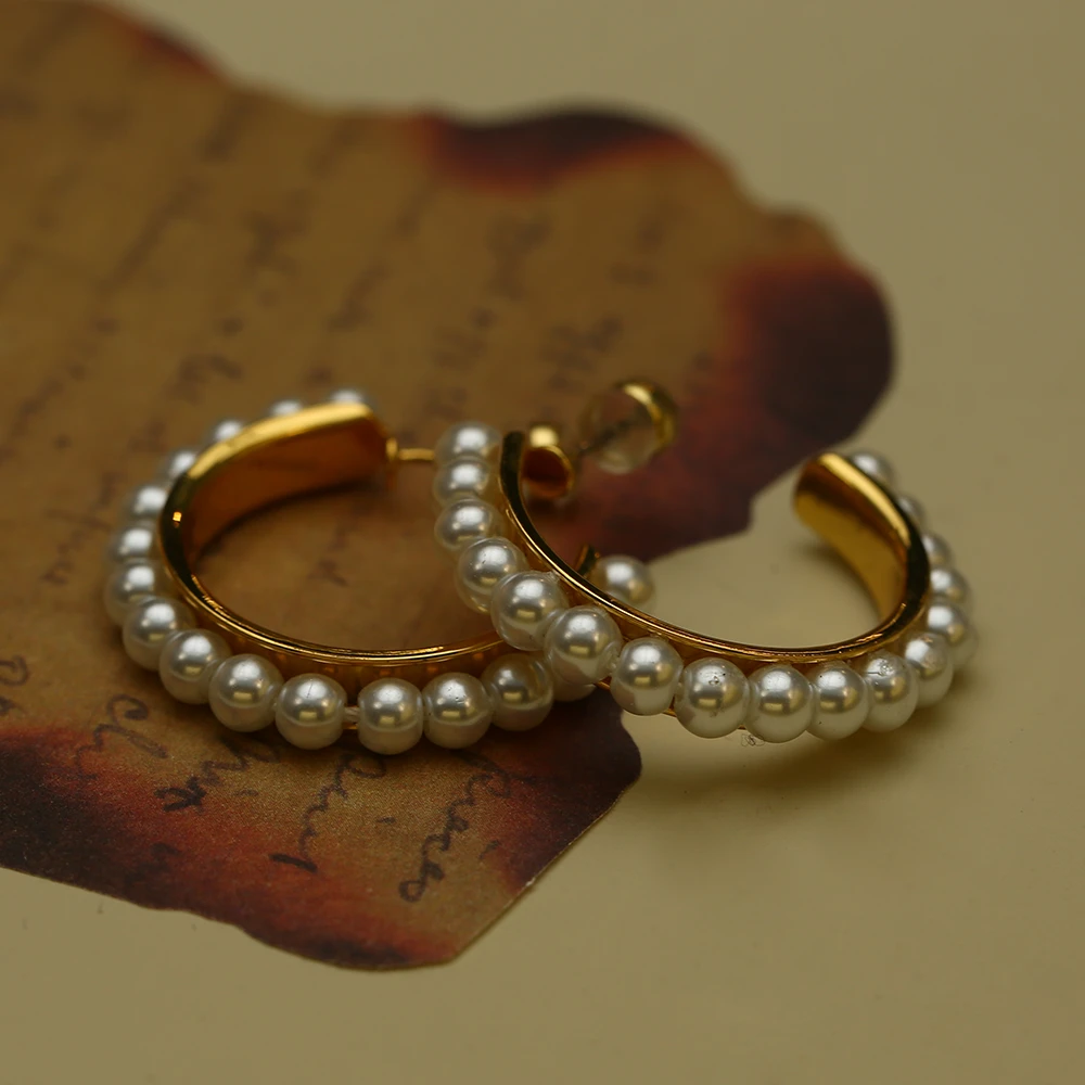 铜合金耳饰 中古vintage法式浪漫小众设计耳环-4736古风百搭套装