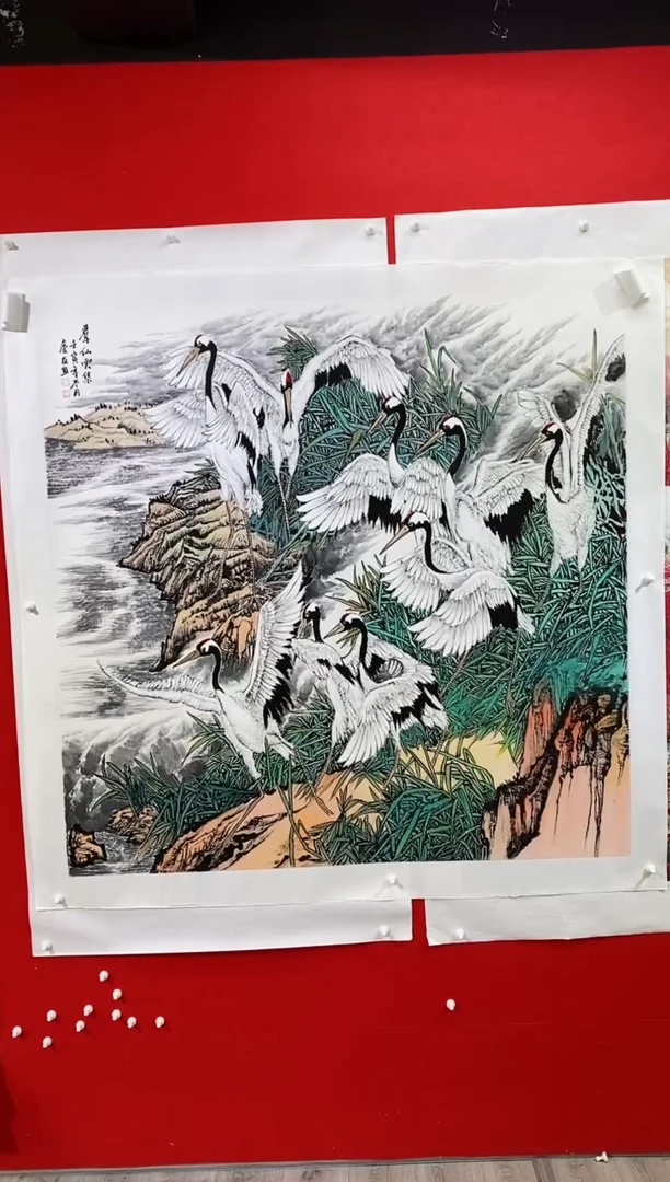 【闪购商品】国画lqy杰李庆友老师