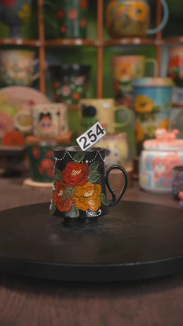 景德镇釉下彩手绘254