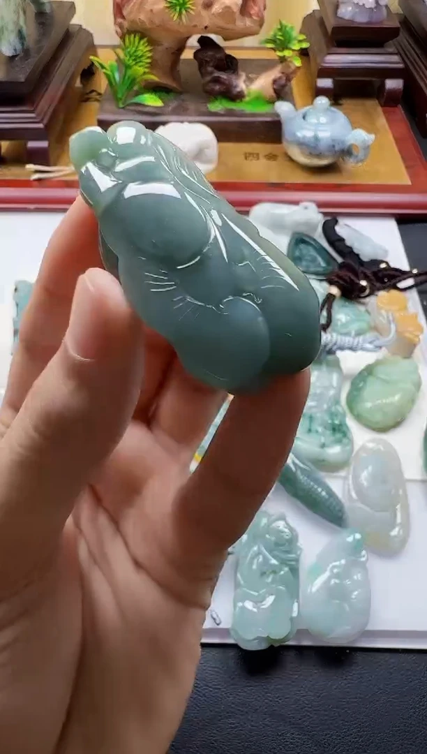 吊坠(不含链)未镶嵌翡翠1