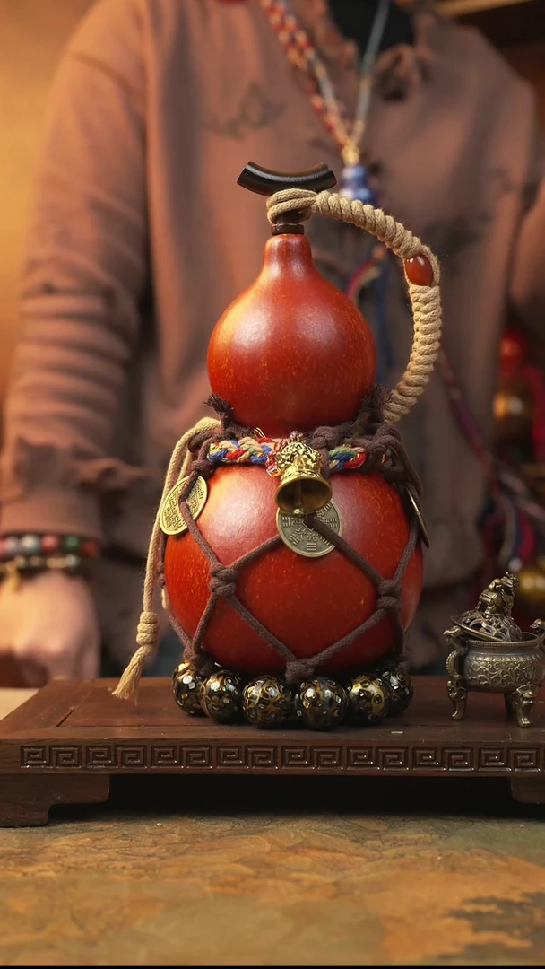 208大漆一物一拍记葫堂出品【不带手串】