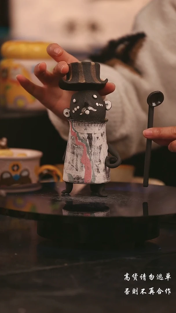 陶瓷景德镇可爱设计师款陶瓷