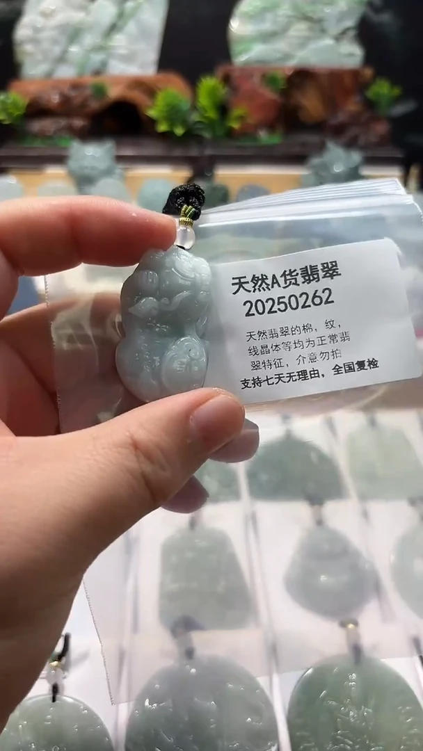 颈饰未镶嵌翡翠翠峰翡翠0202511230009