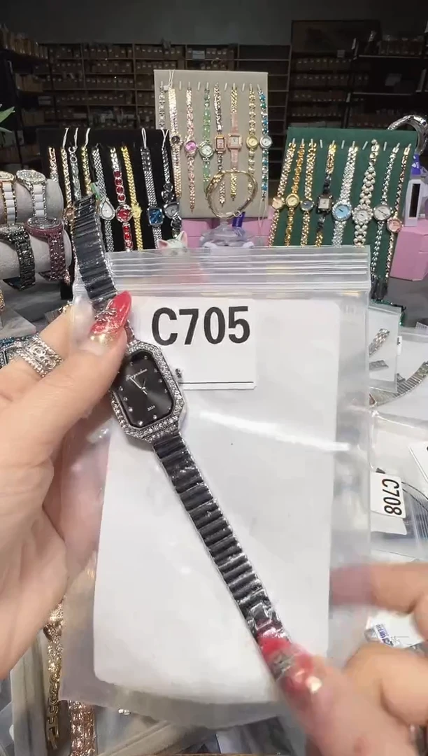 石英机芯不锈钢不锈钢直播定闪专用