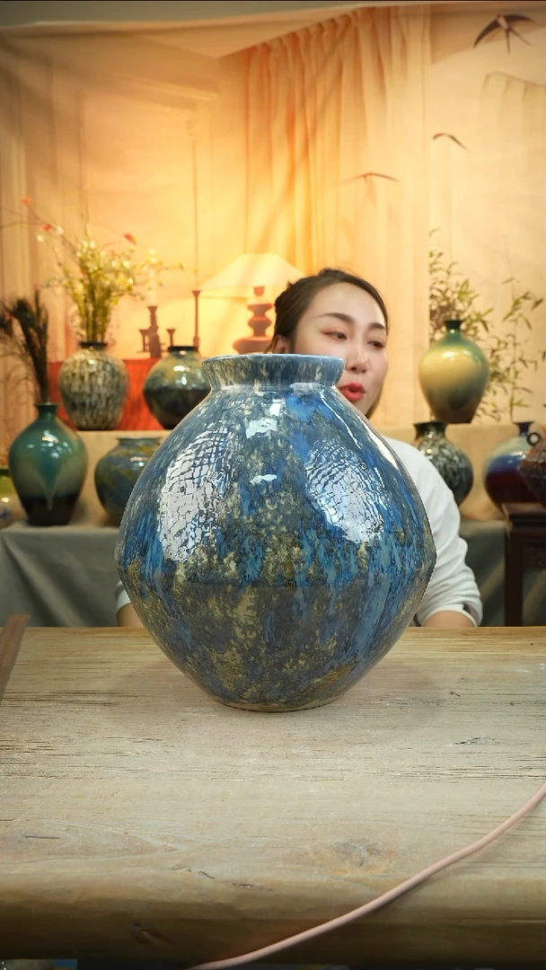 高33口12陶瓷花瓶花器景德镇