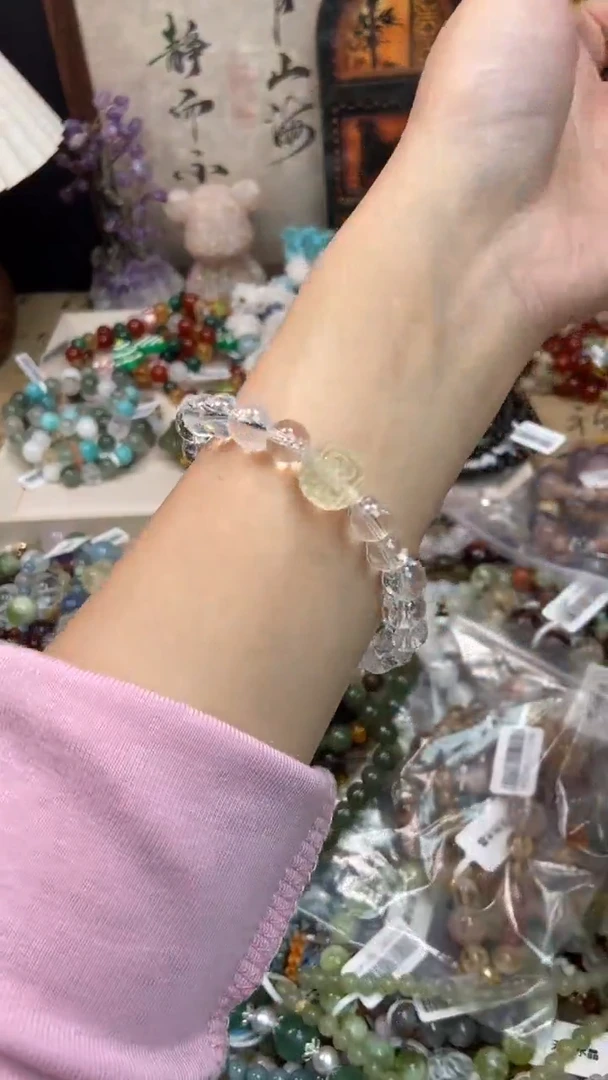 未镶嵌手链水晶438