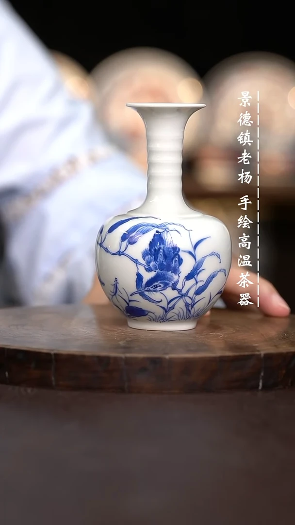 现代瓷全手绘茶具
