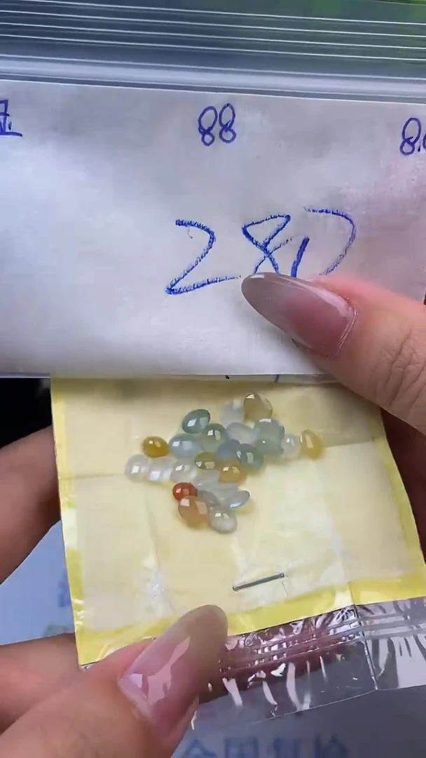 翡翠裸石未镶嵌缅甸天然翡翠A 货88