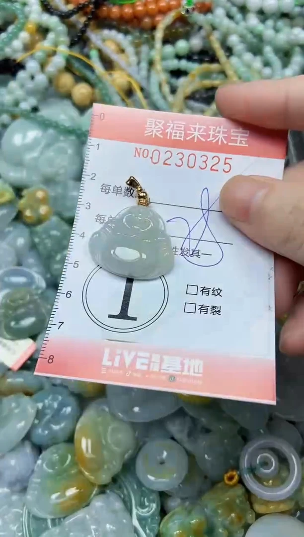 颈饰未镶嵌翡翠闪购0230325