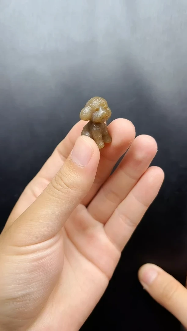 和田玉未镶嵌颈饰06泰迪