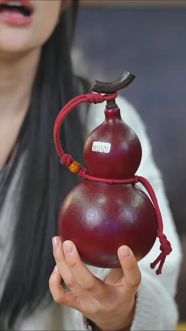 【闪购商品】WU101红色中容量酒葫芦随缘发