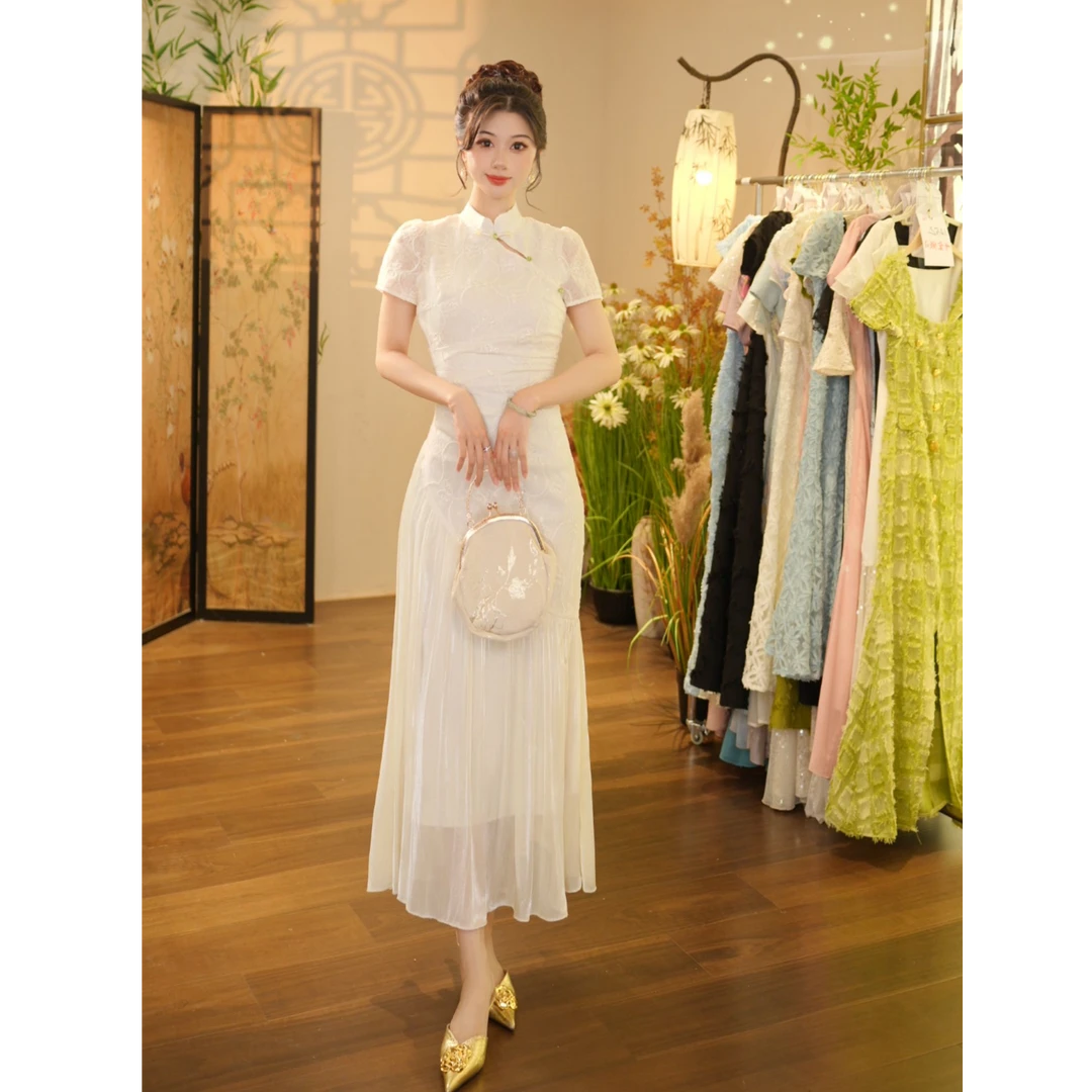 【张小小】半卷清词-1263 连衣裙（N862）-121cm